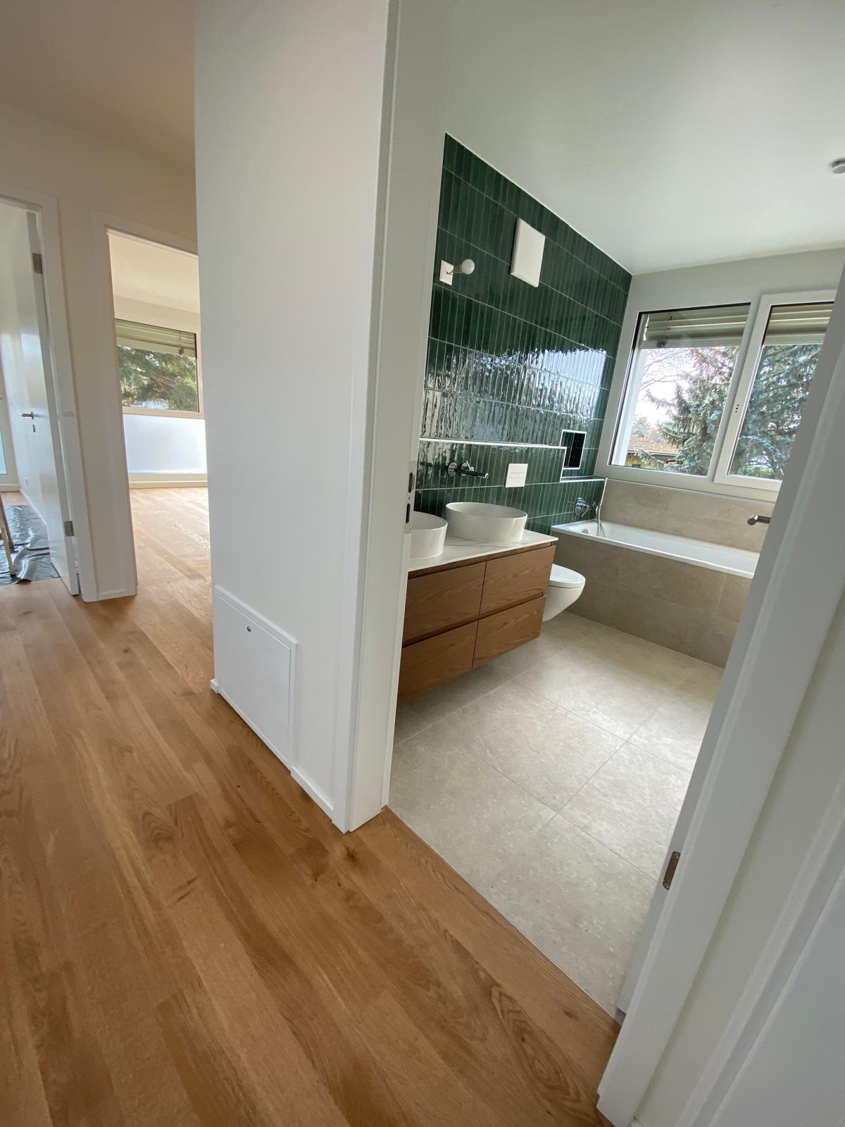 Rénovation intérieure peinture — villa à Genève