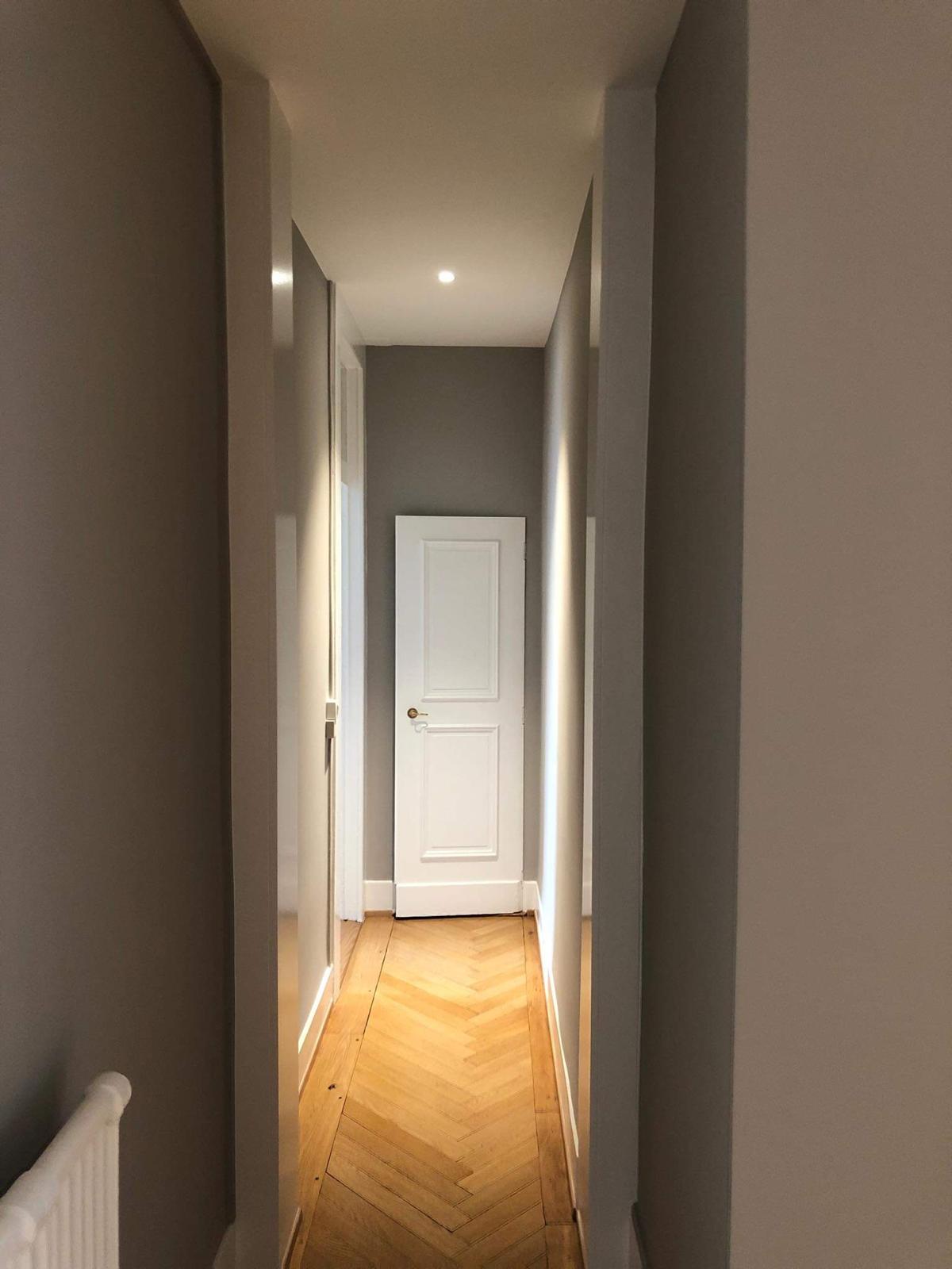 Rénovation intérieure peinture — villa à Genève